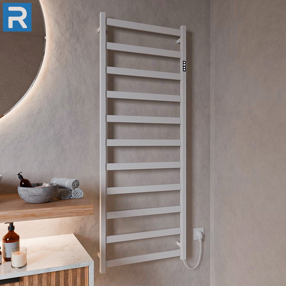 Design Trockenheizkörper Badheizkörper elektrisch weiss glänzend 60 x 160 cm Design Trockenheizkörper Badheizkörper elektrisch weiss glänzend 60 x 160 cm