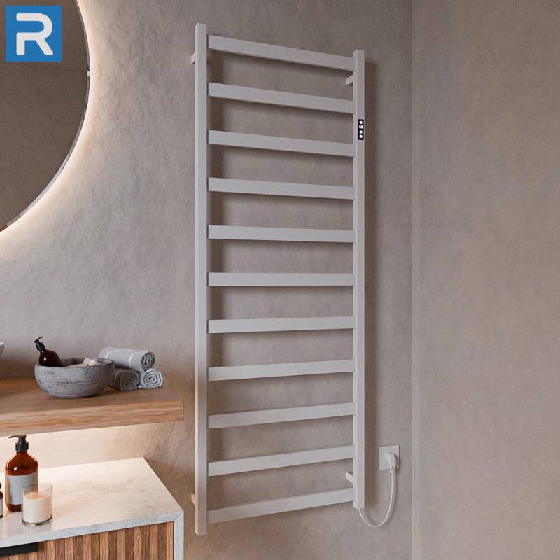 Design Trockenheizkörper Badheizkörper elektrisch weiss glänzend 60 x 160 cm