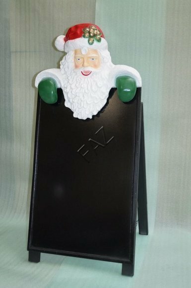 Design Weihnachtsmann mit Tafel Garten Statue Skulptur Figuren Skulpturen Design Weihnachtsmann mit Tafel Garten Statue Skulptur Figuren Skulpturen