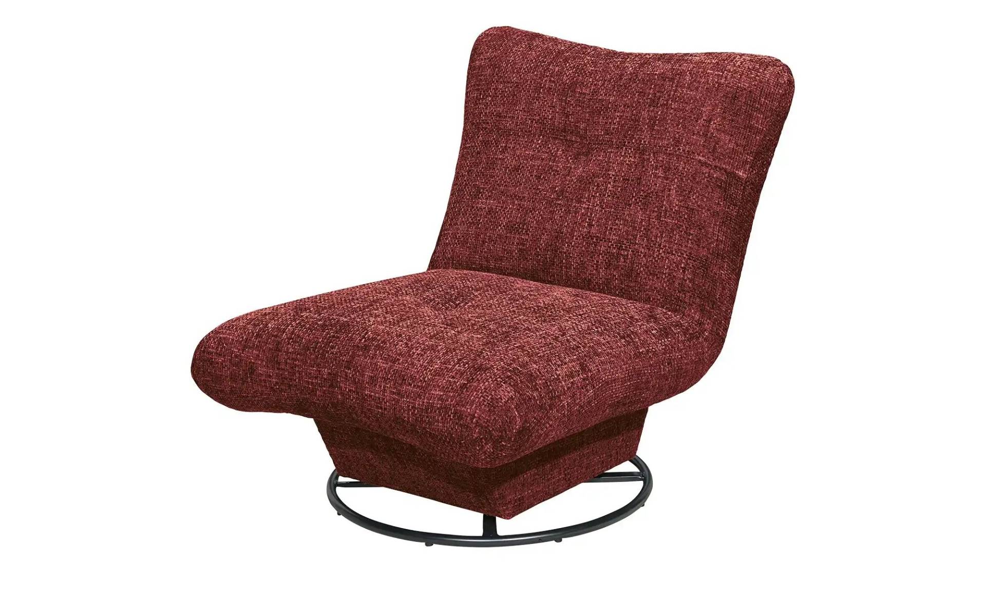 Designer Drehsessel  Maranello Lux ¦ rot ¦ Maße (cm): B: 96 H: 75 T: 93.0 Polstermöbel > Sessel > Drehsessel - Möbel Kraft