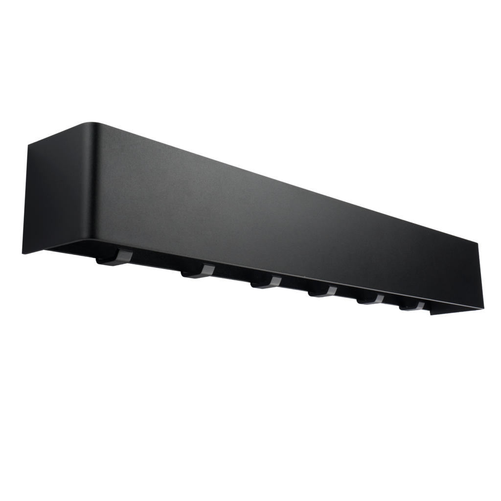 Designfabrik Hamburg GARDEROBENLEISTE Schwarz