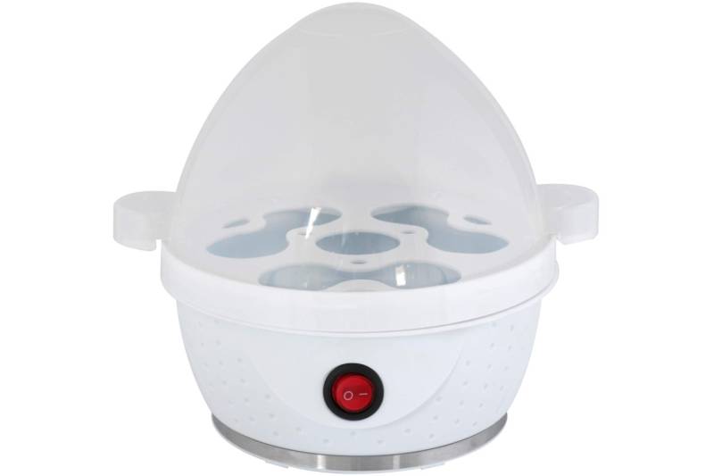 Deski Eierkocher weiß 1-7 Eier 380 Watt Messbecher mit Stechhilfe