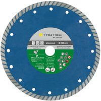 Diamant-Trennscheibe AD 230 DB mit Turborand von Trotec