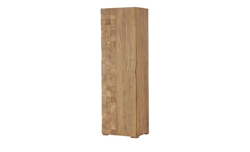 Dielenschrank   ¦ holzfarben ¦ Maße (cm): B: 60 H: 200 T: 45.0 Garderoben & Kleiderstangen > Garderobenschränke - Möbel Kraft