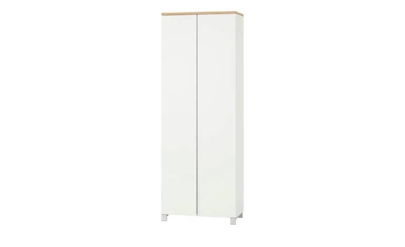 Dielenschrank   ¦ weiß ¦ Maße (cm): B: 70 H: 193 T: 37.0 Garderoben & Kleiderstangen > Garderobenschränke - Möbel Kraft