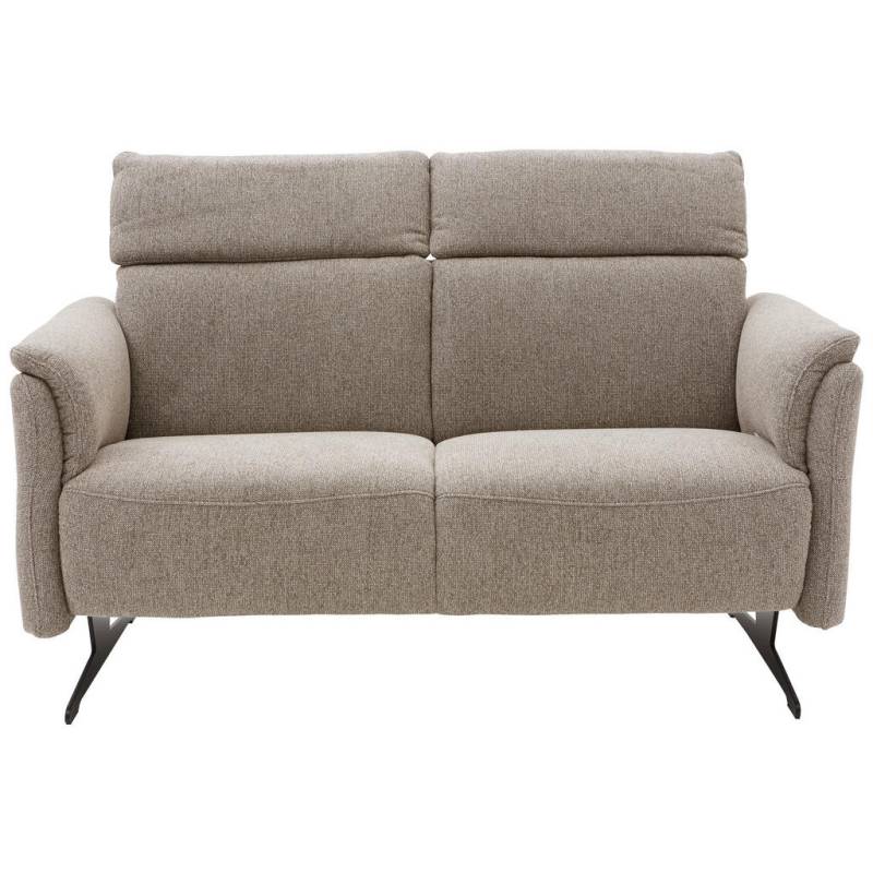 Dieter Knoll 2-SITZER-SOFA Graubraun