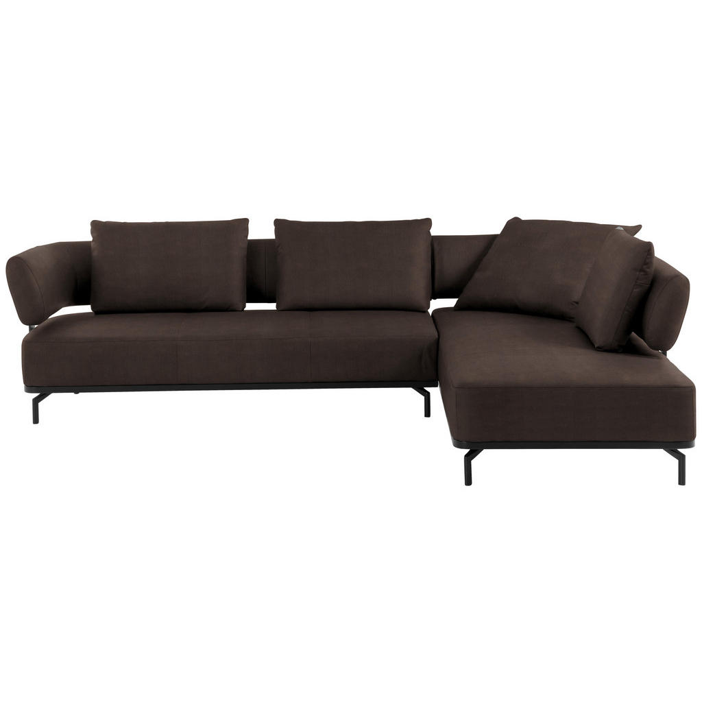 Dieter Knoll ECKSOFA Dunkelbraun