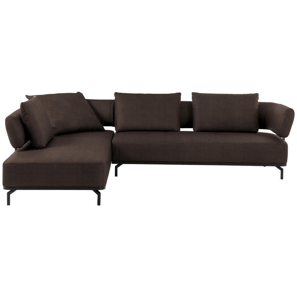 Dieter Knoll ECKSOFA Dunkelbraun