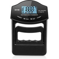 Digitaler Handkraftmessgerät, Hand Dynamometer Schwarz, Elektronischer Griffkraft Messer, Griffkraftmessgerät, Grip Strength Trainer Kraftmesser mit Digitaler Handkraftmessgerät, Hand Dynamometer Schwarz, Elektronischer Griffkraft Messer, Griffkraftmessgerät, Grip Strength Trainer Kraftmesser mit