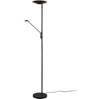 Dimmbare LED Stehlampe flexibel 180 cm Schwarz Lesen von Trio Reality