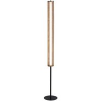 Dimmbare LED Stehleuchte in Gold Schwarz Metall 156 cm Dimmbare LED Stehleuchte in Gold Schwarz Metall 156 cm von 121004