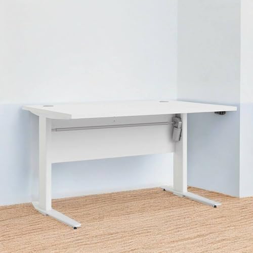 Dmora - Schreibtisch Philomene, Mehrzweckschreibtisch, Bürotisch für PC, Eckschreibtisch, 120x80 h75 cm, Weiß Dmora - Schreibtisch Philomene, Mehrzweckschreibtisch, Bürotisch für PC, Eckschreibtisch, 120x80 h75 cm, Weiß