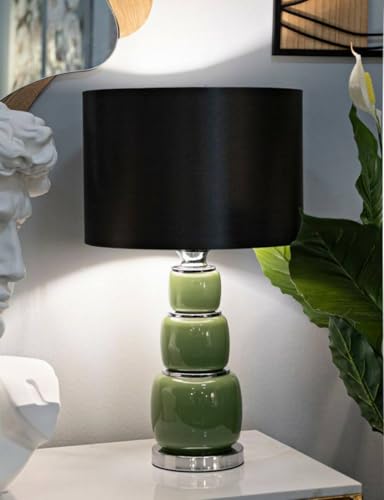 Dmora - Tischlampe Batova, Schreibtischleuchte, Büroleuchte, Arbeitslampe, 33x33 h57 cm, Weiß und Grau Dmora - Tischlampe Batova, Schreibtischleuchte, Büroleuchte, Arbeitslampe, 33x33 h57 cm, Weiß und Grau