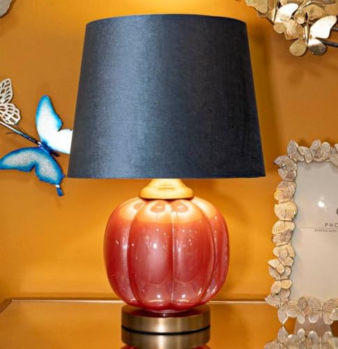 Dmora - Tischlampe Waikato, Schreibtischleuchte, Büroleuchte, Arbeitslampe, 33x33 h50 cm, Rot und Blau Dmora - Tischlampe Waikato, Schreibtischleuchte, Büroleuchte, Arbeitslampe, 33x33 h50 cm, Rot und Blau