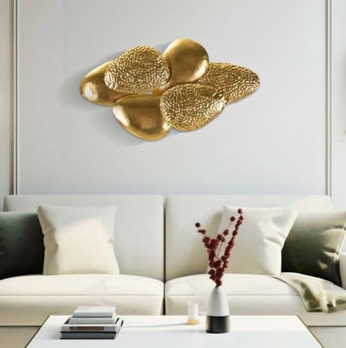 Dmora - Wandlampe Dzuljunica, Wandleuchte, Licht, Wandstrahler, 44x11 h28 cm, Gold Dmora - Wandlampe Dzuljunica, Wandleuchte, Licht, Wandstrahler, 44x11 h28 cm, Gold
