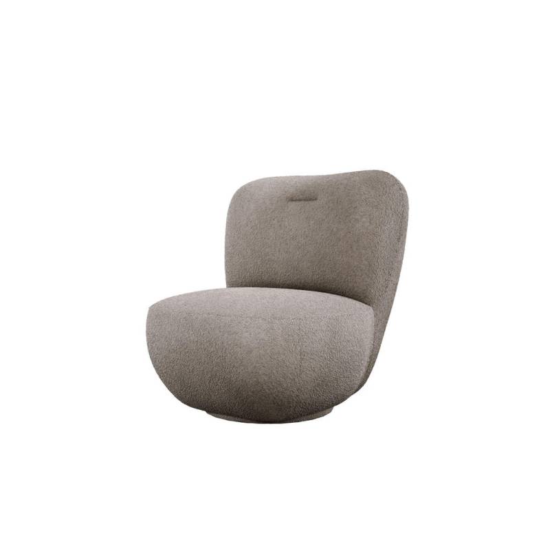 DomoHome DREHSESSEL Dunkelbraun