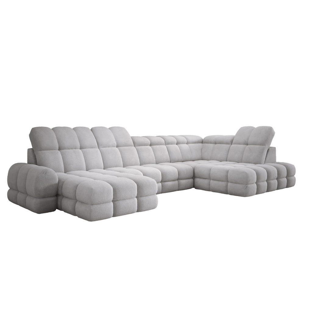 DomoHome ECKSOFA Silbereichen DomoHome ECKSOFA Silbereichen