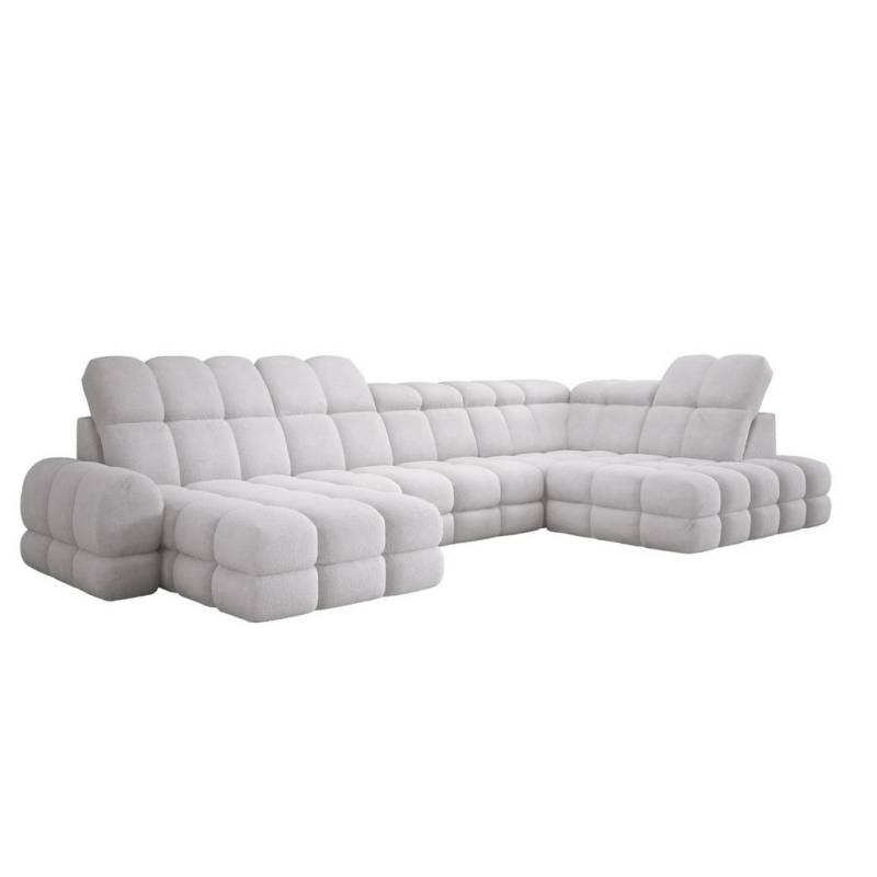 DomoHome ECKSOFA Weiß