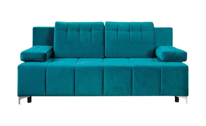 Doppelliegensofa  Cosinus ¦ türkis/petrol ¦ Maße (cm): B: 202 H: 97 T: 103.0 Polstermöbel > Sofas > 2-Sitzer - Höffner