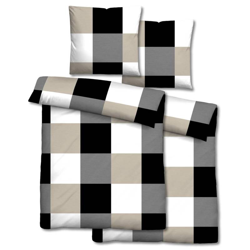Doppelpack Castell Renforcé Bettwäsche 155 x 220 cm + 80 x 80 cm