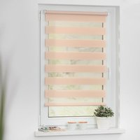 Doppelrollo Duo creme B/L: ca. 120x150 cm von LICHTBLICK