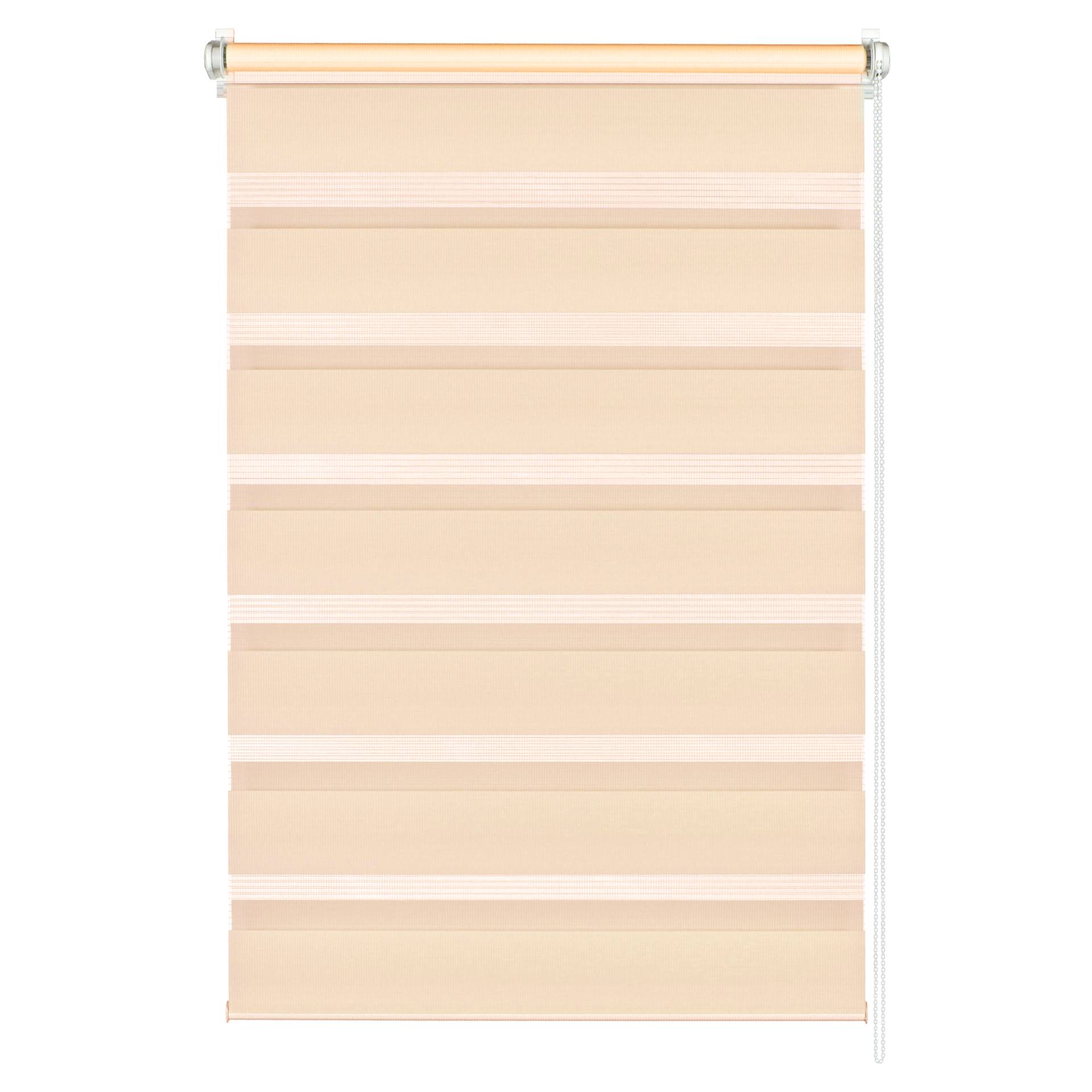 Doppelrollo 'EasyFix' creme 90 x 220 cm