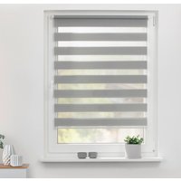 Doppelrollo Duo grau B/L: ca. 80x150 cm von LICHTBLICK