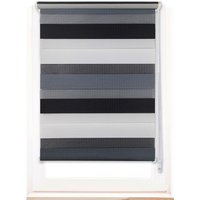Doppelrollo Just-Triple grau B/L: ca. 140x160 cm von XXXL