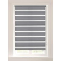 Doppelrollo anthrazit B/L: ca. 72x200 cm von Boviva