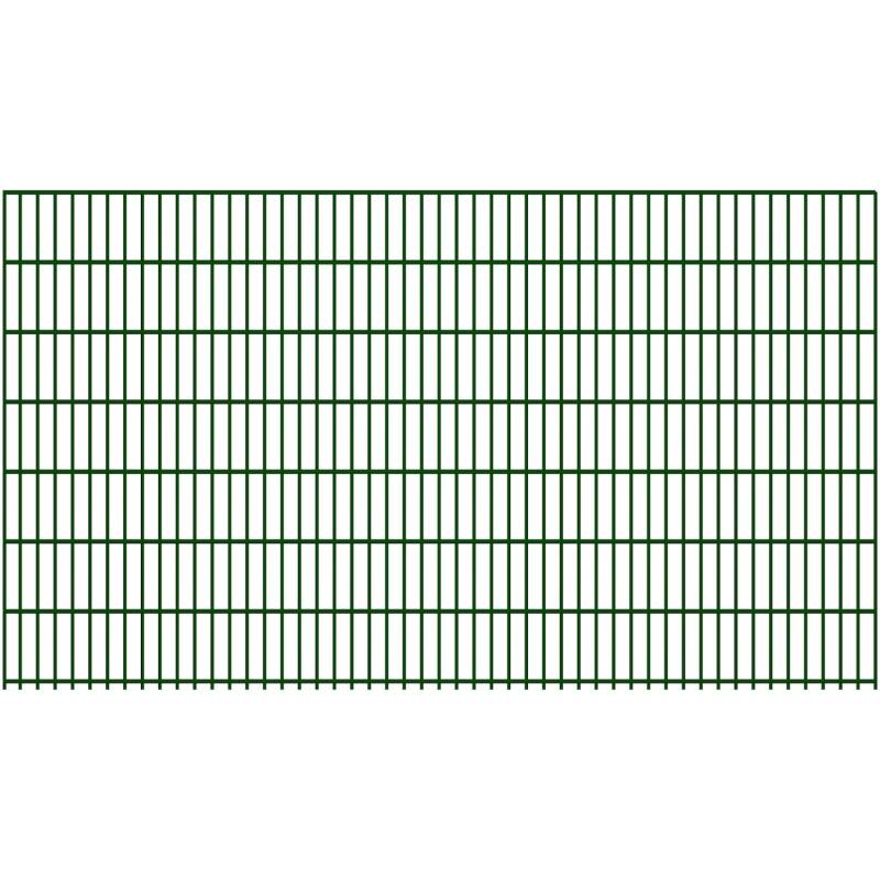 Doppelstabmatte 8/6/8 mm Moosgrün 250 cm x 143 cm