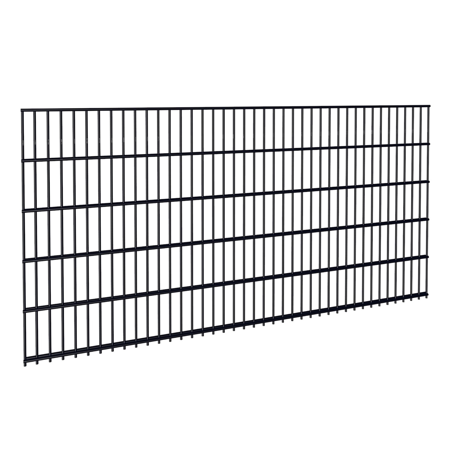Doppelstabmatte Basic 103 cm x 200 cm Anthrazit