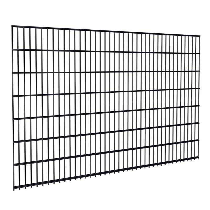 Doppelstabmatte Basic 143 cm x 200 cm Anthrazit