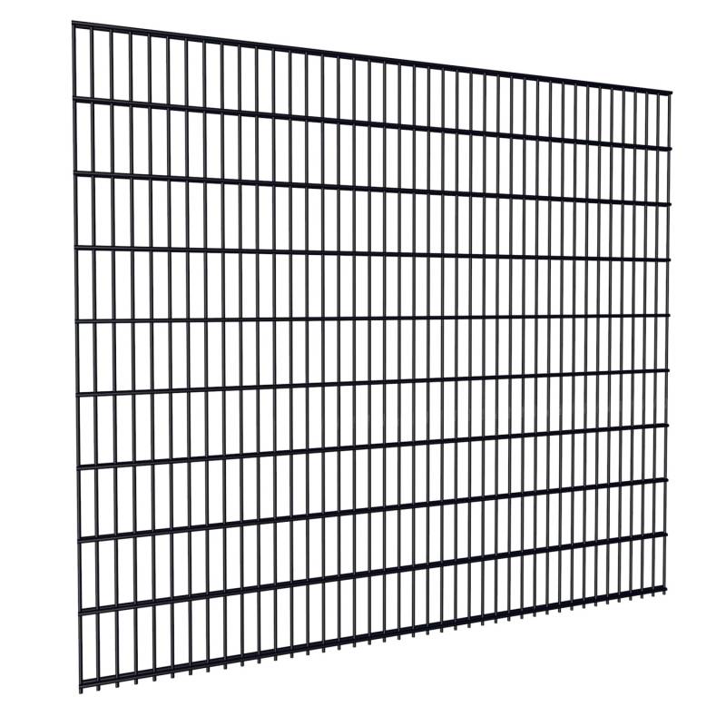 Doppelstabmatte Basic 183 cm x 200 cm Anthrazit