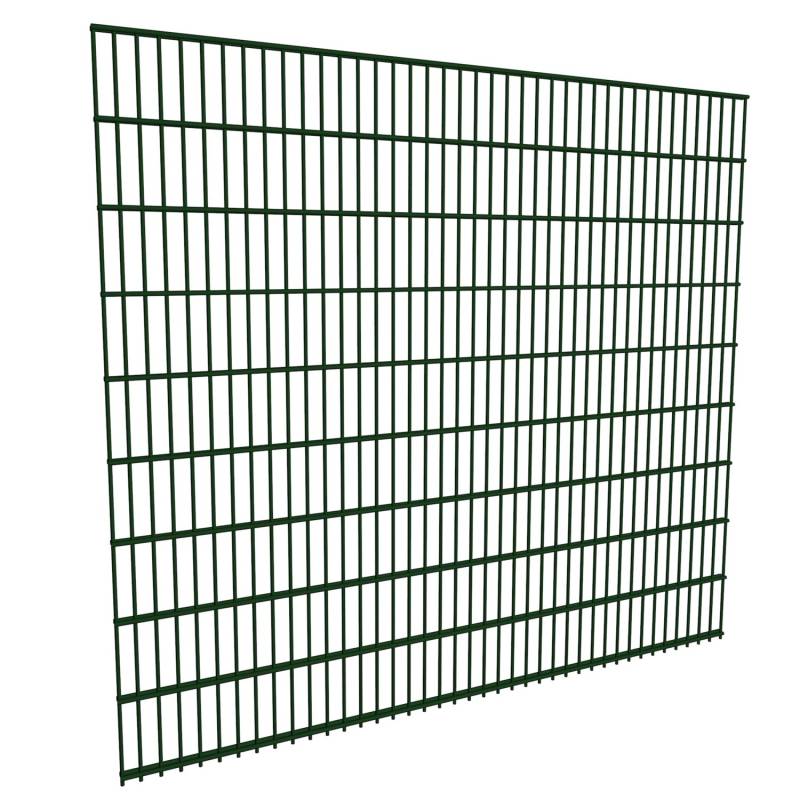 Doppelstabmatte Basic 183 cm x 200 cm Moosgrün