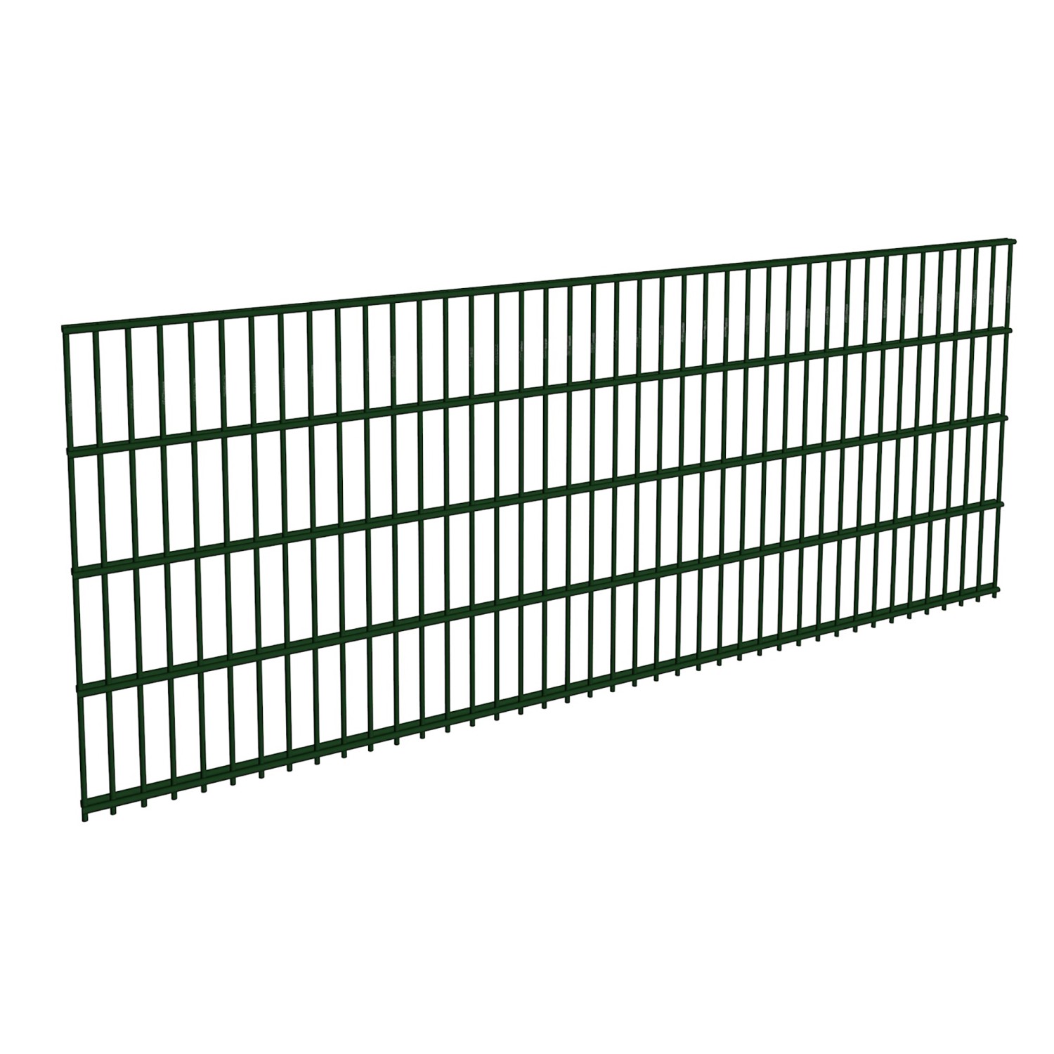 Doppelstabmatte Basic 83 cm x 200 cm Moosgrün Doppelstabmatte Basic 83 cm x 200 cm Moosgrün