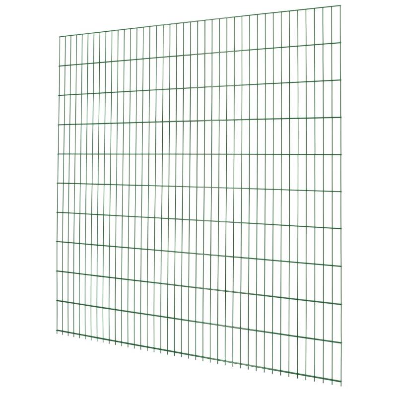 Doppelstabmattenzaun Grün 203 cm x 201 cm