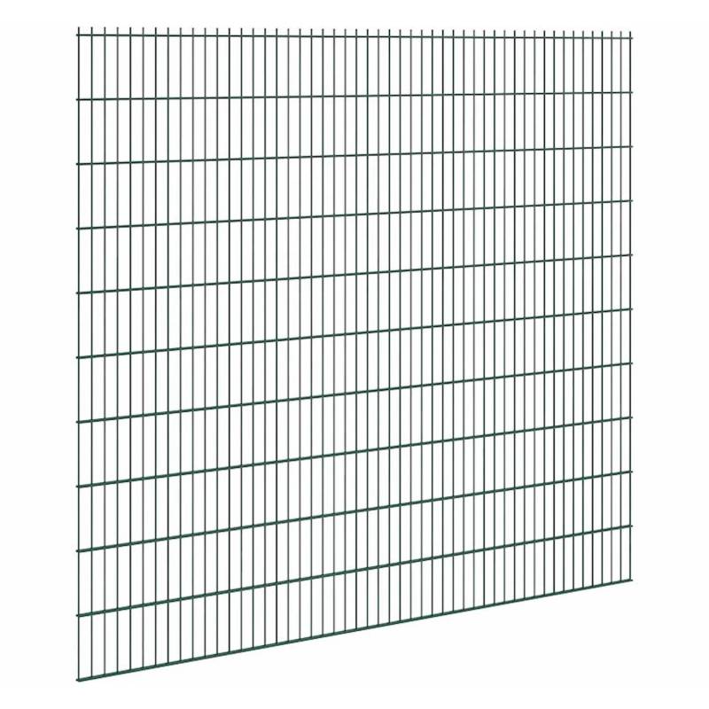 Doppelstabmattenzaun Stärke 8/6/8 Grün 203 x 251 cm