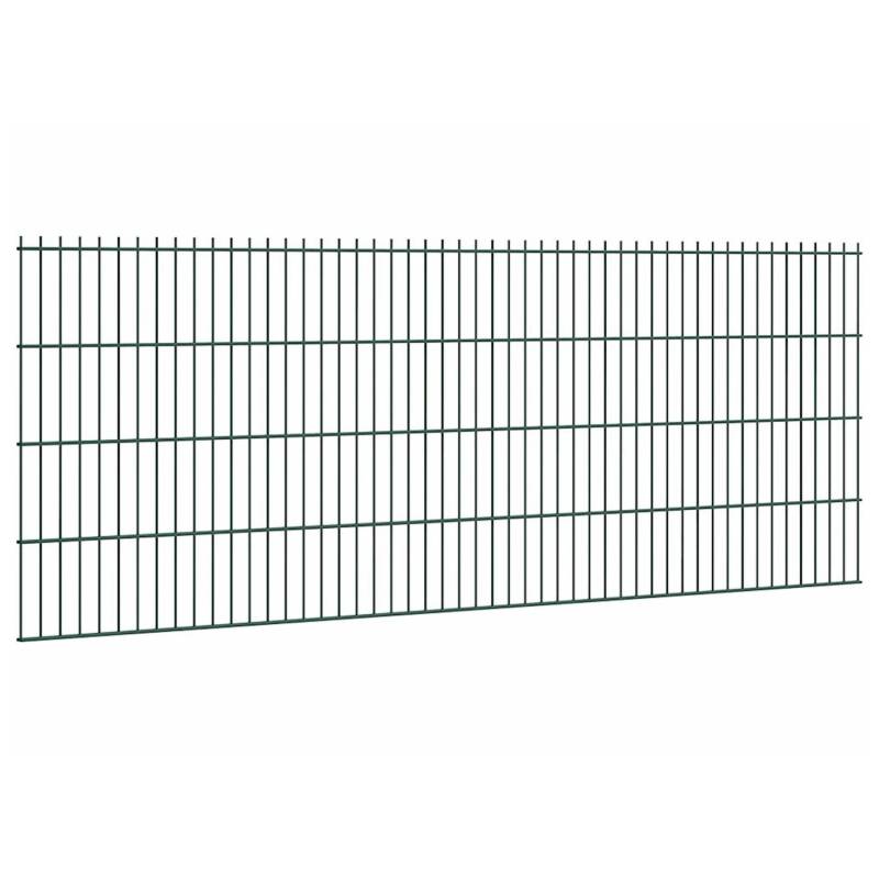 Doppelstabmattenzaun Stärke 8/6/8 Grün 83 x 251 cm