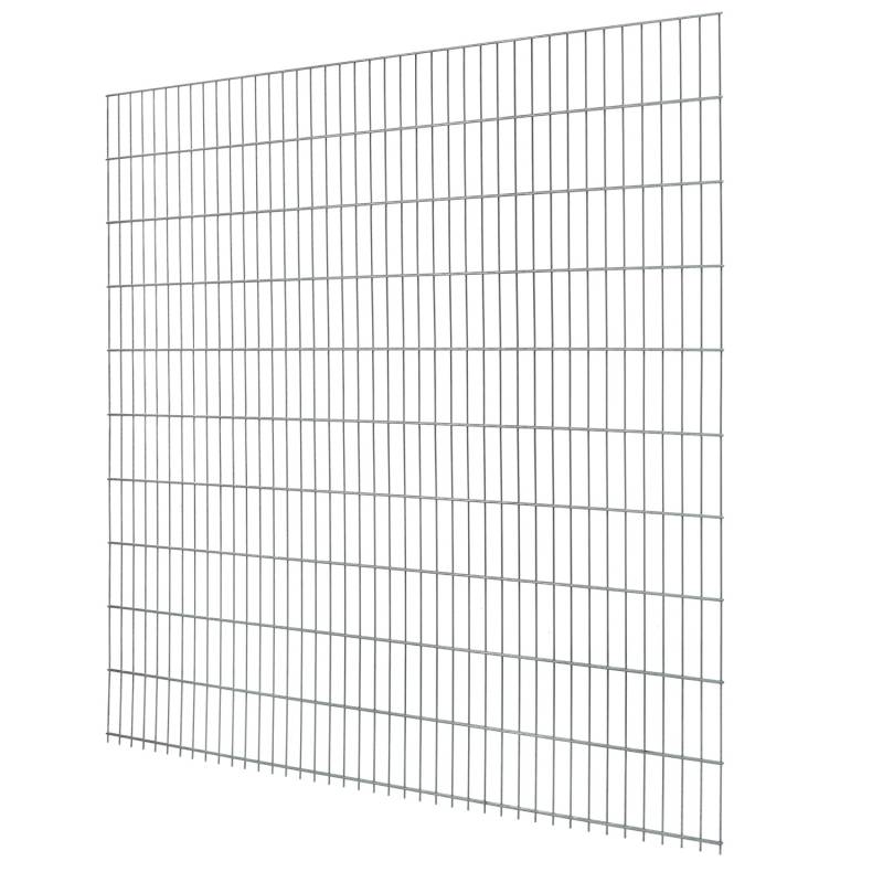 Doppelstabmattenzaun Verzinkt 203 cm x 201 cm