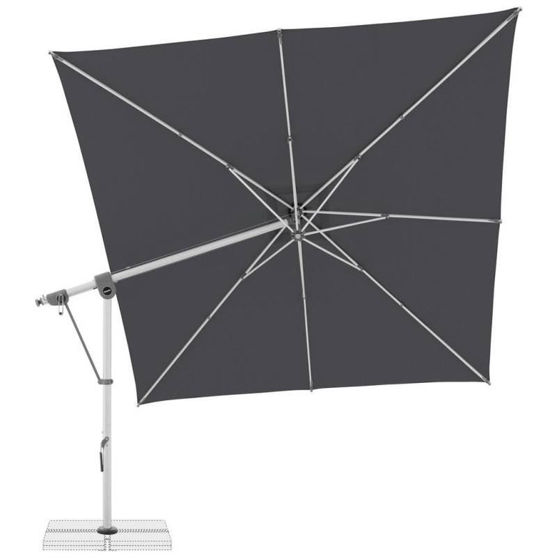 Doppler AMPELSCHIRM Anthrazit, Hellgrau