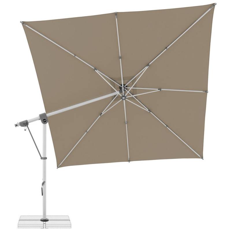 Doppler AMPELSCHIRM Sand, Hellgrau
