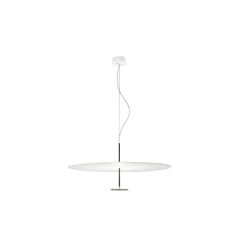 Dot 600 Pendelleuchte, Ø: 60 cm, Schwarz eloxiert, Extra-Warmweiß 2700K, DALI