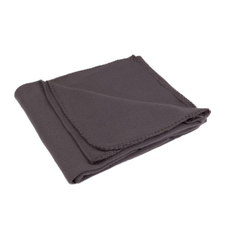 Douceur d´intérieur FLEECEDECKE Dunkelgrau