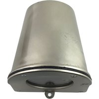 Downlight außen Echt-Messing Glas 10 cm hoch IP54 von Andromeda