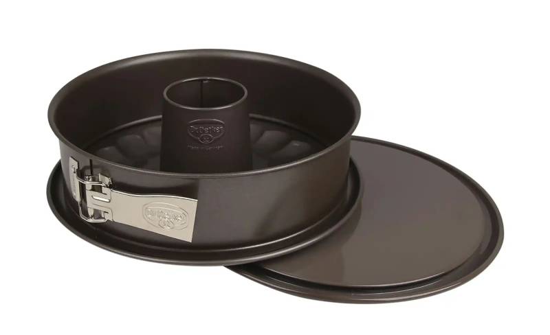 Dr. Oetker Springformset  Back-Edition ¦ grau ¦ Stahlblech ¦ Maße (cm): H: 8  Ø: 28 Backen & Zubehör > Backformen - Höffner