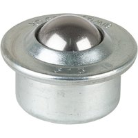 BS ROLLEN Kugelrolle, Stahl, Ø 15 mm, TK 37 kg von BS ROLLEN