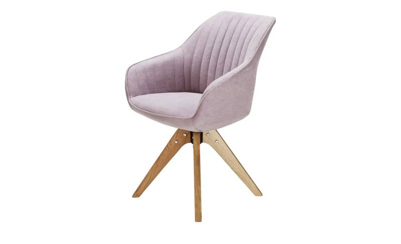 Drehsessel  Relax ¦ rosa/pink ¦ Maße (cm): B: 60 H: 83 T: 65.0 Stühle > Esszimmerstühle > Esszimmerstühle mit Armlehnen - Höffner
