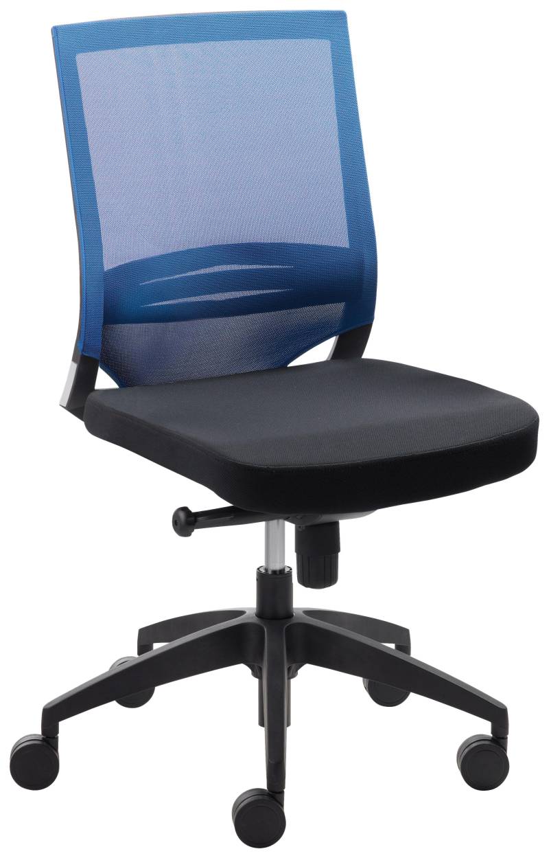 Drehstuhl My Optimax ca. 65x94-106cm Blau/Schwarz