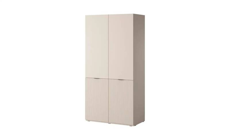 Drehtürenschrank 101 cm breit Sandbox ¦ beige ¦ Maße (cm): B: 101 H: 200 Schränke > Kleiderschränke > Drehtürenschränke - Höffner