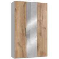 Kleiderschrank 150 breit mit Spiegel LEVEL36 A von WIMEX Braun